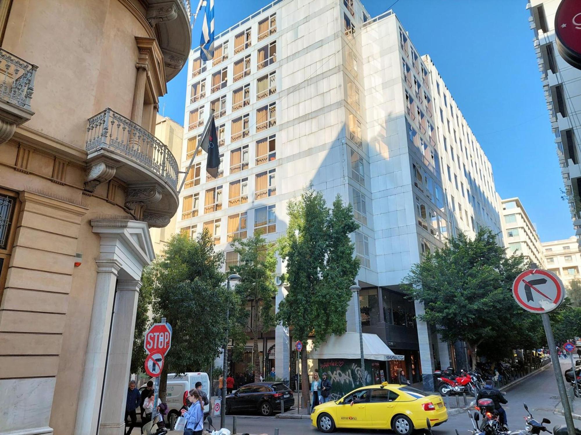 Elegant Apartment In Syntagma Square Atenas Exterior foto